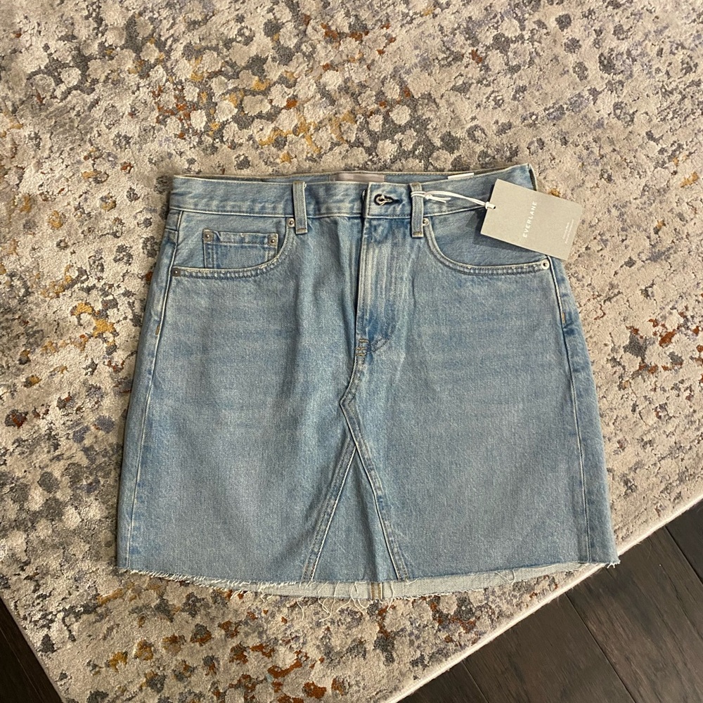 Everlane denim skirt brand new with tag